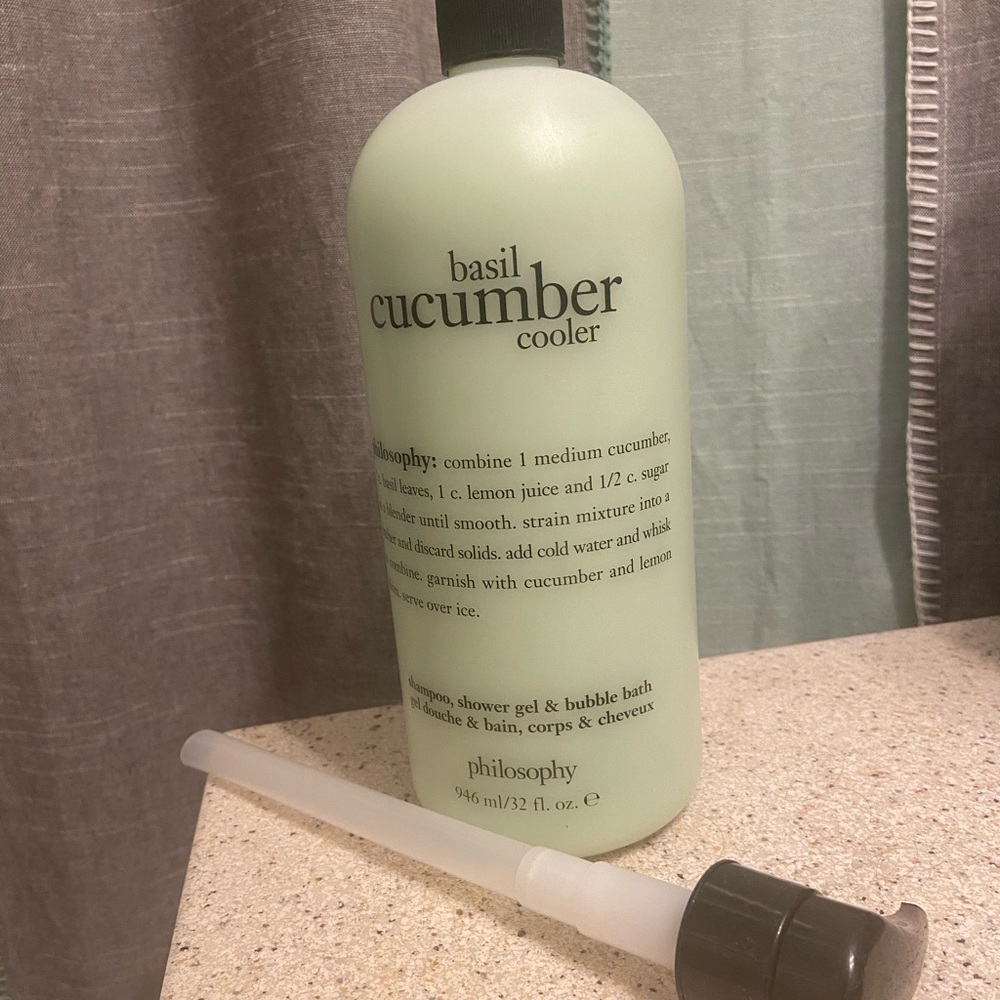 Philosophy Basil Cucumber Cooler shower gel